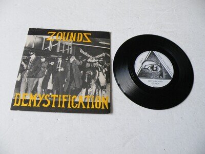 ZOUNDS 'DEMYSTIFICATION' 45 UK ROUGH TRADE 1981 PICTURE SLEEVE PUNK
