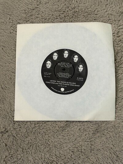 John & Yoko/Plastic Ono Band Happy Xmas (War Is Over)/Listen The Snow Is Falling