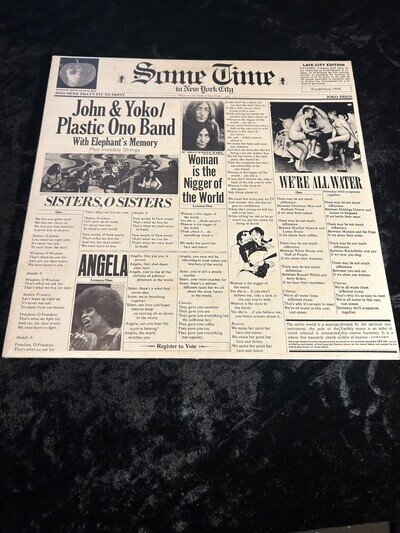 John & Yoko Plastic Ono Band / Some Time In New York City - Vinyl lp