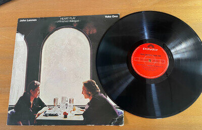 John Lennon & Yoko Ono - Heart Play (Unfinished Dialogue) Letter Insert (NM/NM)