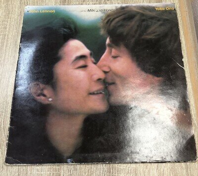 John Lennon Yoko Ono Milk And Honey LP Vinyl Polydor 817160-1 Play Tested