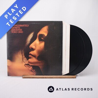 Yoko Ono Approximately Infinite Universe 2 x LP Album Vinyl Record - EX/VG+