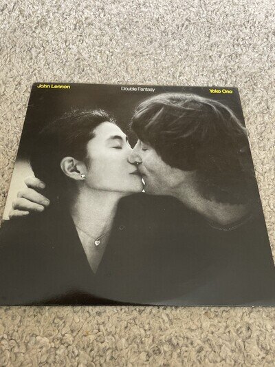 John Lennon & Yoko Ono - Double Fantasy 12” Black Vinyl LP Canadian Issue Geffen