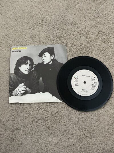 MINT John Lennon-Woman / Yoko Ono-Beautiful Boys 7”Vinyl