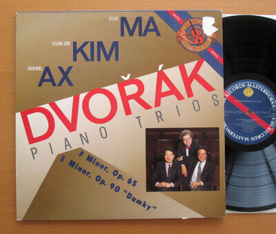 M 44527 Dvorak Piano Trios Yo-Yo Ma Young Uck Kim Emanuel Ax 1988 CBS Digital NM