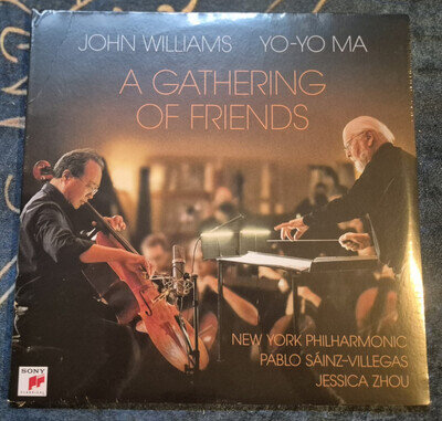 Sealed - John Williams Yo-Yo Ma A Gathering Of Friends LP 2022 Schindler's List