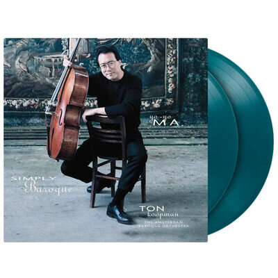 Yo-Yo Ma 'Simply Baroque' 2x12" 180g Aquamarine Vinyl (Rel Date July 17 2026)