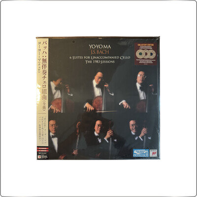 CLASSICAL YO-YO MA Bach: Cello Suites (Complete) Limited Edition LP
