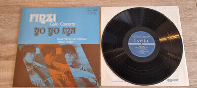 LYRITA UK 1979 Finzi YO-YO MA Cello Concerto HANDLEY SRCS-112 NM