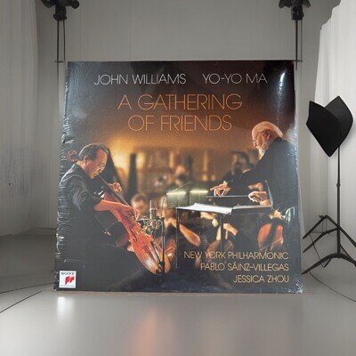 John Williams & Yo-Yo Ma - A Gathering of Friends VINYL LP Album New & Sealed