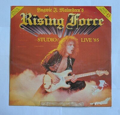 Yngwie J. Malmsteen's Rising Force ~ Studio / Live '85 ~ Polydor Play Tested