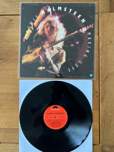 Yngwie Malmsteen - Making Love 1990 12" Single Polydor EXCELLENT