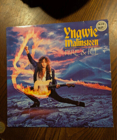 Yngwie Malmsteen - Fire & Ice - 12" Vinyl Record Album LP 1992 7559-61137-1