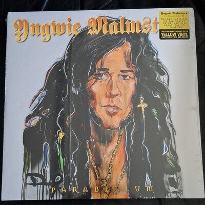 Yngwie Malmsteen Parabellum yellow 180-220g colored vinyl 2LP limited