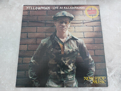 Yellowman – Live At Killamanjaro VINYL LP EX/EX Dancehall Reggae 1983