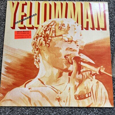 YELLOWMAN CONFESSIONS LP 1983 Vista Sounds VG/G