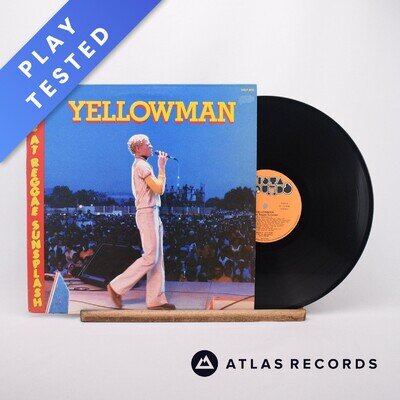 Yellowman Live At Reggae Sunsplash LP Vinyl Record VSLP 8903 - EX/VG+