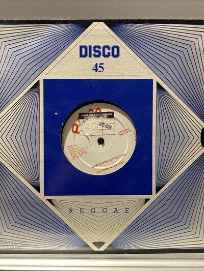 Yellowman Operation Radication 1982 UK Pama Label 10" 45rpm Single