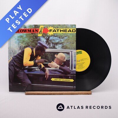 Yellowman & Fathead Bad Boy Skanking LP Album Vinyl Record GREL 44 - EX/EX