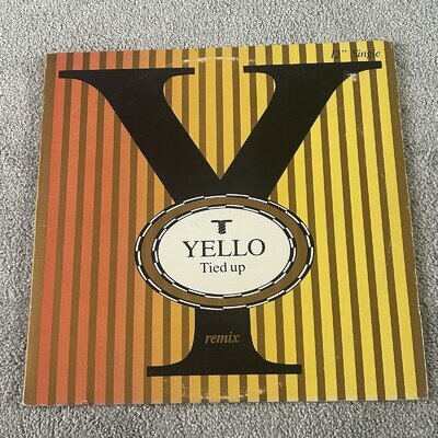 Yello - Tied Up (Remix) 12 Inch 33rpm Vinyl Single Mercury USA