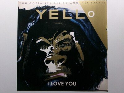 YELLO I LOVE YOU RUBBER WEST STIFF BUY 176 80'S POP