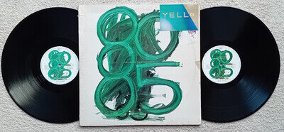 YELLO - 1980-1985 The New Mix in One Go Vinyl Double LP 1986. Phonogram Records