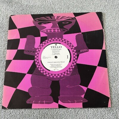 Yello - Tied Up In Mind 12 Inch Promo 45rpm UK Mercury - YDJ 5