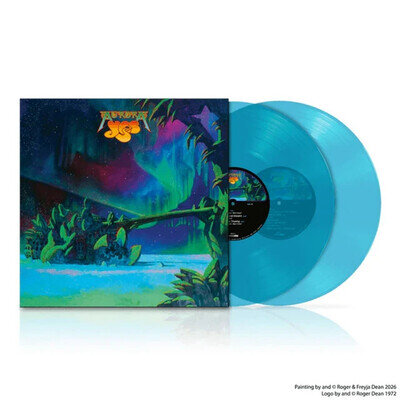Yes Aurora (New 2 Vinyl LP) Transparent Light Blue Vinyl