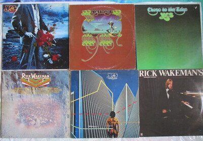 YES - Vinyl Bundle - 6 LPs inc Close to Edge, Yessongs, Tormato, Going 4 the one
