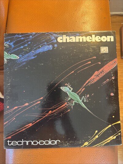 Chameleon, Techno-Color; LP with POSTER + LYRIC INSERT/MERCH FORM Yanni Rare
