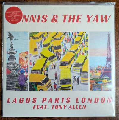 Yannis & The Yaw feat. Tony Allen – Lagos Paris London [12" Vinyl LP] BRAND NEW
