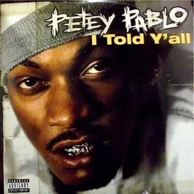 Petey Pablo I Told Yall Vinyl Single 12-Inch 45 RPM NEAR MINT Jive