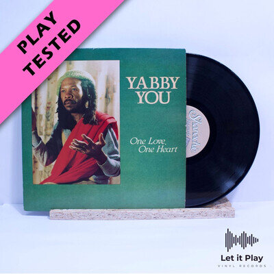 Yabby You one love, one hearth vinyl record VG+/VG+ Shanachie 43016