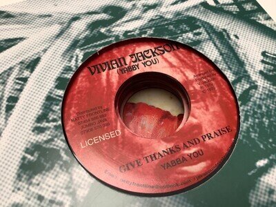 Yabby You , Give Thanks & Praise ,7”Vivian.