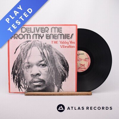 Yabby You Deliver Me From My Enemies A B Jamaica LP Album Vinyl Record - VG+/EX