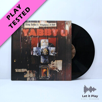 Yabby U king tubby's prophesy of dub vinyl record vg+/vg+ SVLP 366