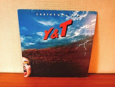 Y & T - Earthshaker Vinyl LP Record 1981 Good Condition