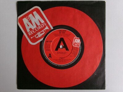 Y&T I BELIEVE IN YOU RESCUE ME A&M AMS 8229 HARD ROCK PROMO