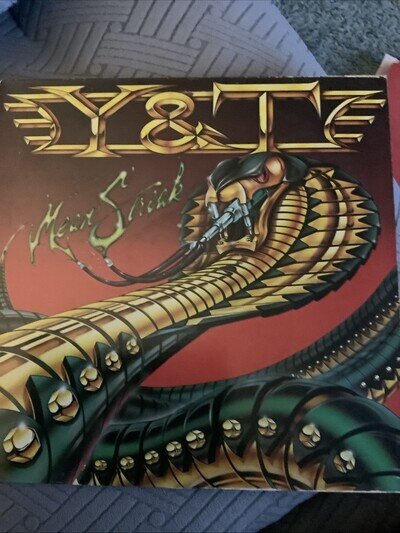 Y&T Mean Streak 1983 Vinyl LP 12" AMLX64960