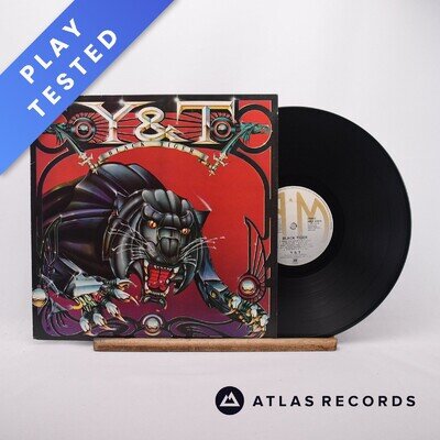 Y & T Black Tiger LP Album Vinyl Record 1982 AMLH 64910 A&M Records - EX/EX
