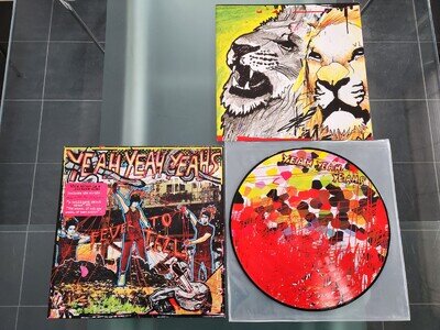 YEAH YEAH YEAHS Fever To Tell vinyl PICTURE disc 2003 UK original USED EX/EX