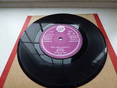 XTC BALL AND CHAIN SINGLE GREAT CONDITION VS 482 A-1 BARGAIN £1