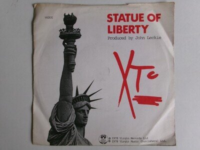 XTC STATUE OF LIBERTY VIRGIN VS 201 ANDY PARTRIDGE POP ROCK
