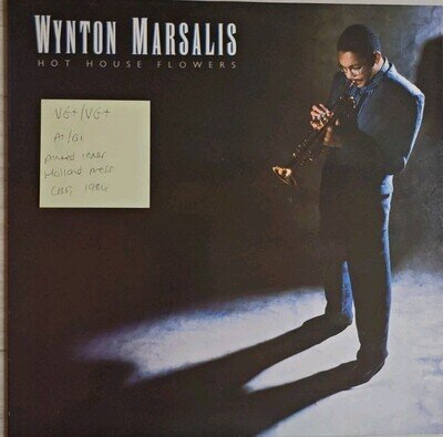 Wynton Marsalis Hot House Flowers Vinyl Record VG+/EX CBS 26145 1984