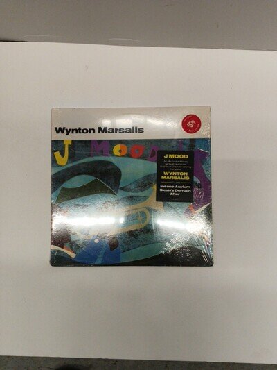 #9JT - 1986 WYNTON MARSALIS - J MOOD - 12" VINYL RECORD ALBUM - FC-40308 - JAZZ