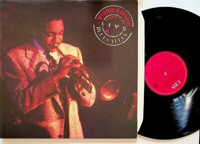 The Wynton Marsalis Quartet Live At Blues Alley 2-LP (1988 UK Vinyl NM) Jazz