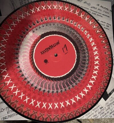 XXXTENTACION - 17 LP - ZOETROPE Picture Disc Vinyl Album - SEALED NEW RECORD