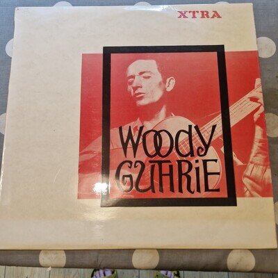 WOODY GUTHRIE- WOODY GUTHRIE - U.K - XTRA  - EX AUDIO - IST PRESS - VINYL LP