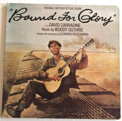 Bound for Glory - Soundtrack Score Vinyl LP Woody Guthrie, David Carradine
