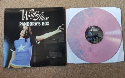 Wolf Alice - Pandora's Box, Very Rare Limited Edition Pink marbled Vinyl LP